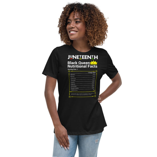 Queen Nutritional Facts-Degree T Shirts