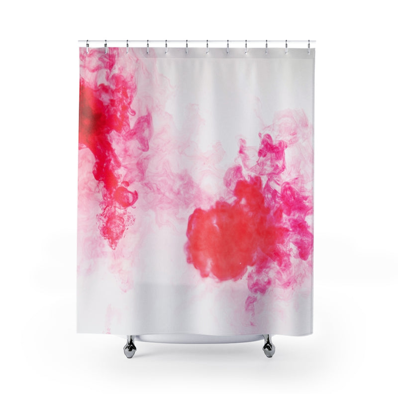 Load image into Gallery viewer, Red Haze Shower Curtain-Degree T Shirts
