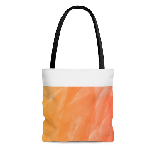 Orange Stripe Tote Bag-Degree T Shirts