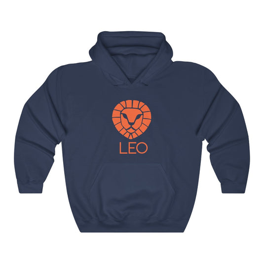 LEO Heavy Blend™ Hooded Sweatshirt-Degree T Shirts