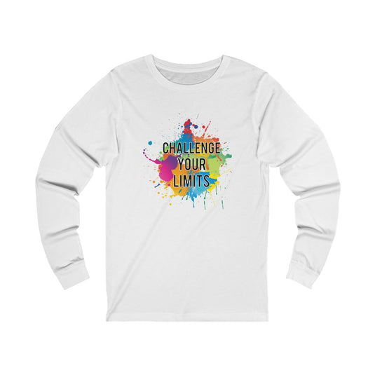 Challenge Your Limits L/S-Degree T Shirts