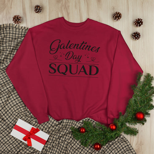 Galentine Squad EcoSmart® Crewneck Sweatshirt