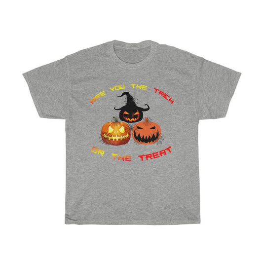 Trick or Treat Unisex Heavy Cotton Tee-Degree T Shirts