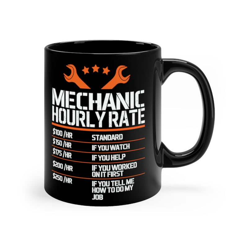 Load image into Gallery viewer, Mechanic Hourly mug-Degree T Shirts
