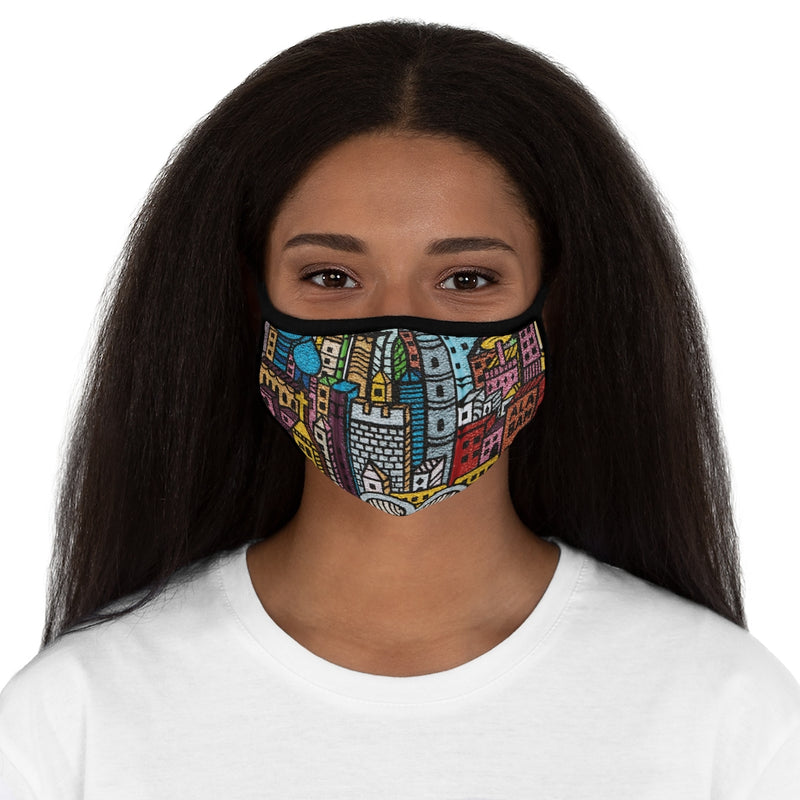 Load image into Gallery viewer, City Sleek Face Mask-Degree T Shirts
