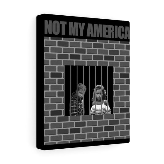NOT MY AMERICA Canvas-Degree T Shirts