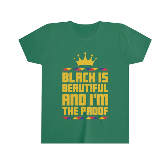 Black is Beautiful (Youth)-Degree T Shirts