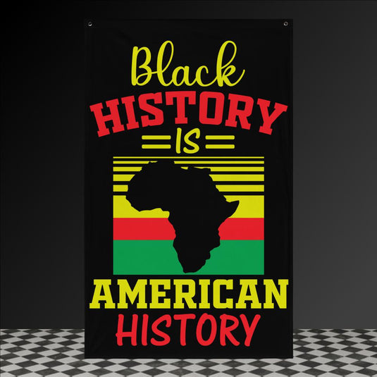 Black History is American History Flag-Degree T Shirts