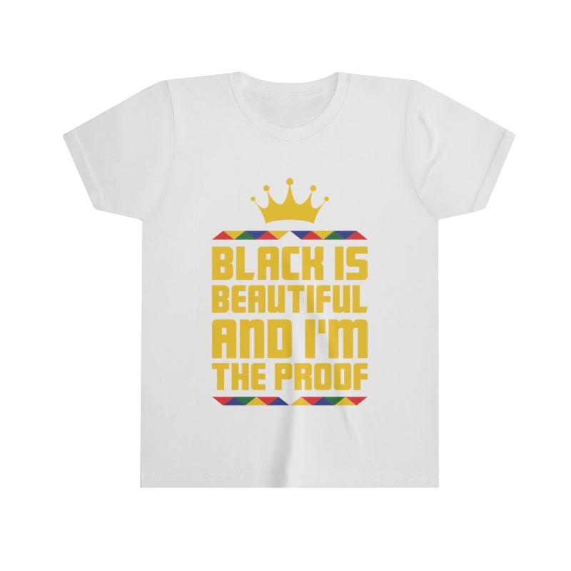 Load image into Gallery viewer, Black is Beautiful (Youth)-Degree T Shirts

