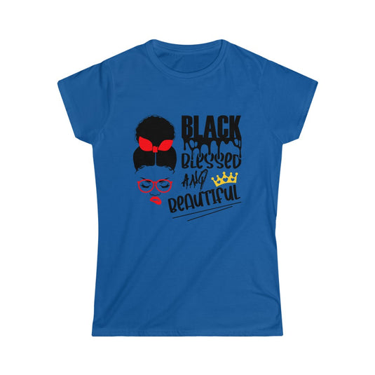 Black Blessed and Beautiful-Degree T Shirts