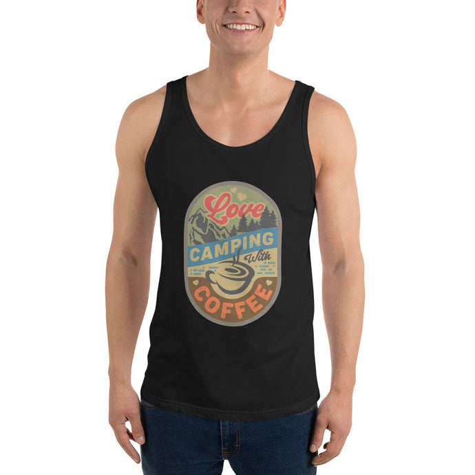 Camping and Coffee muscle Tank