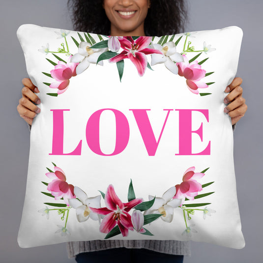 the "LOVE" pillow-Degree T Shirts