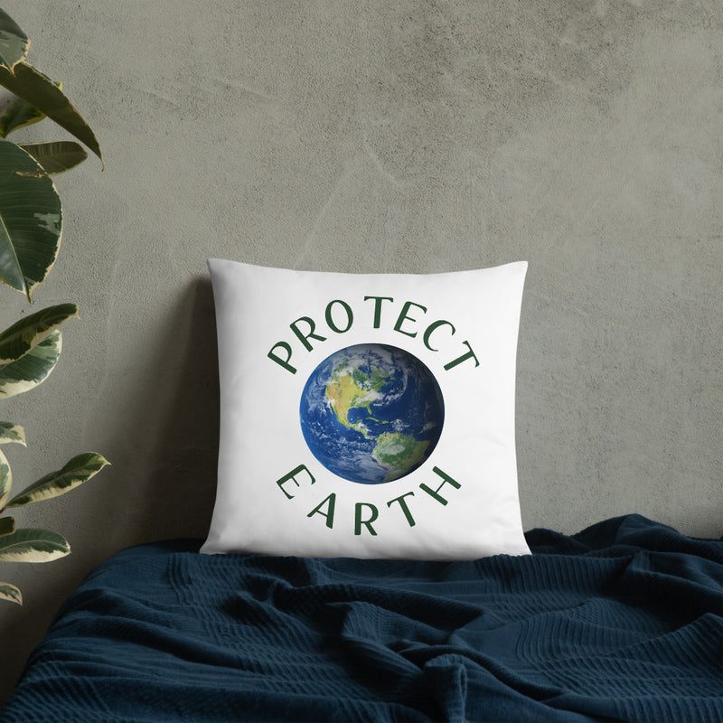 Load image into Gallery viewer, PROTECT EARTH pillow-Degree T Shirts

