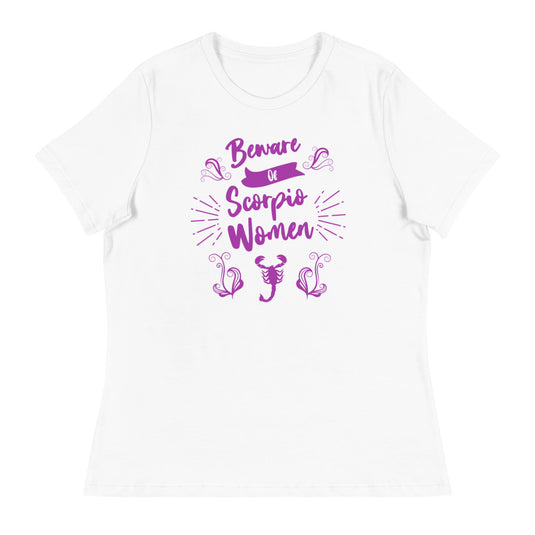 Beware of Scorpio Women-Degree T Shirts