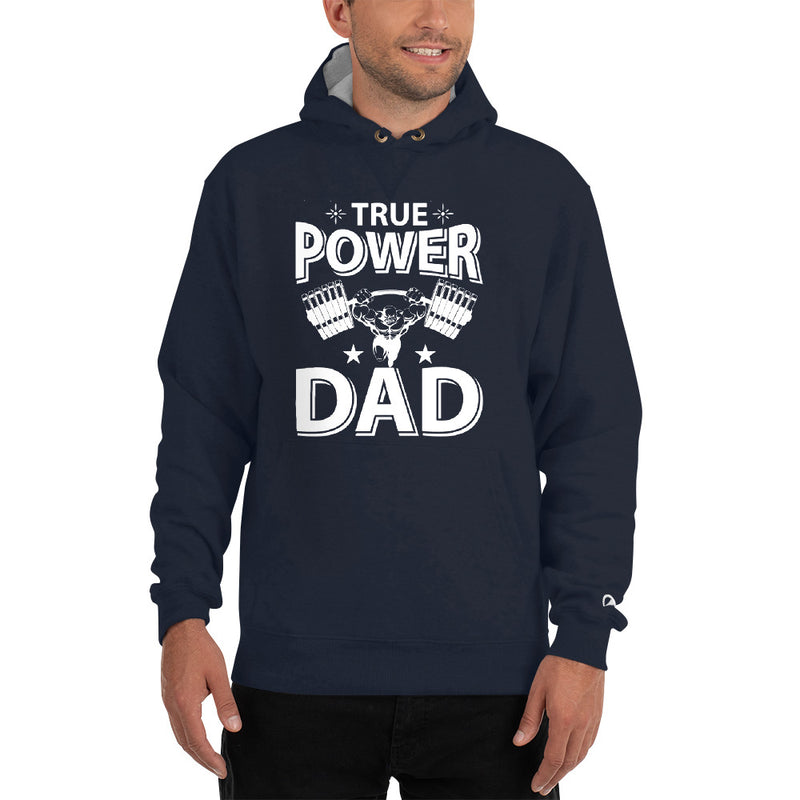 Load image into Gallery viewer, Power DAD Champion Hoodie-Degree T Shirts
