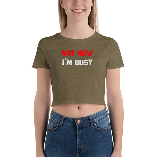 Not Now I'm Busy-Degree T Shirts