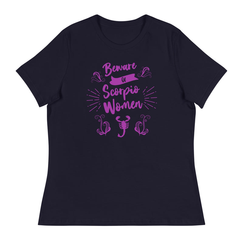 Load image into Gallery viewer, Beware of Scorpio Women-Degree T Shirts
