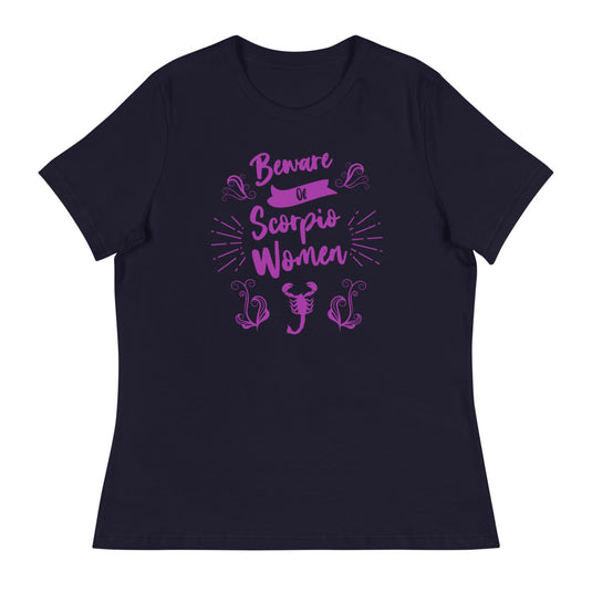 Beware of Scorpio Women-Degree T Shirts
