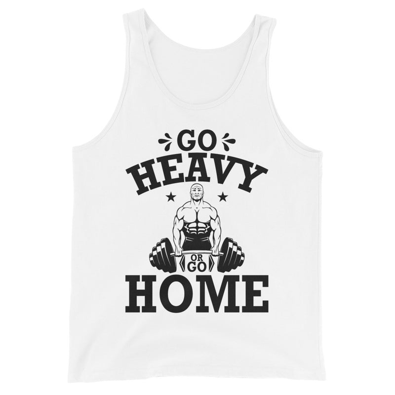 Load image into Gallery viewer, Go Heavy or Go Home muscle-Degree T Shirts
