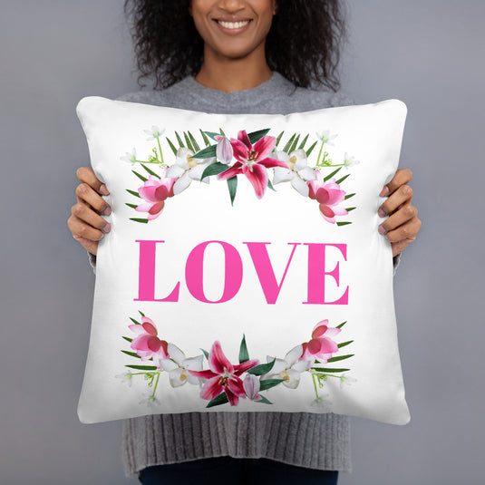 the "LOVE" pillow-Degree T Shirts