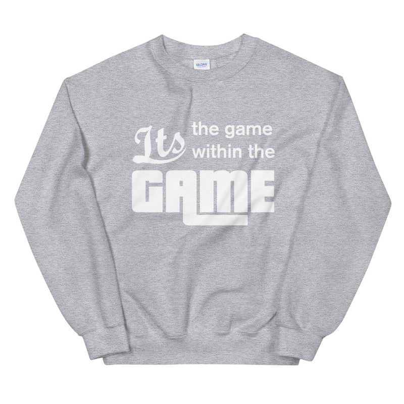 Load image into Gallery viewer, It&#39;s the game within the GAME Sweatshirt-Degree T Shirts
