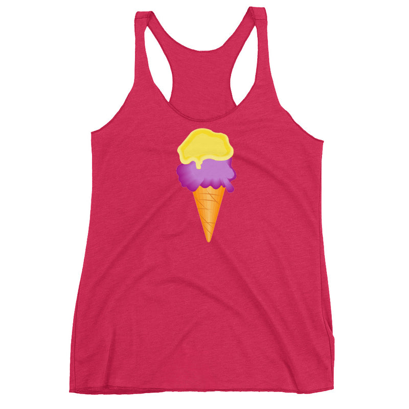 Load image into Gallery viewer, Ice Cream Racerback-Degree T Shirts
