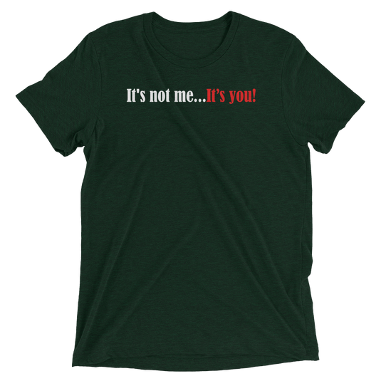 It's Not Me...It's You-Degree T Shirts