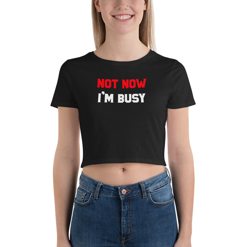 Load image into Gallery viewer, Not Now I&#39;m Busy-Degree T Shirts
