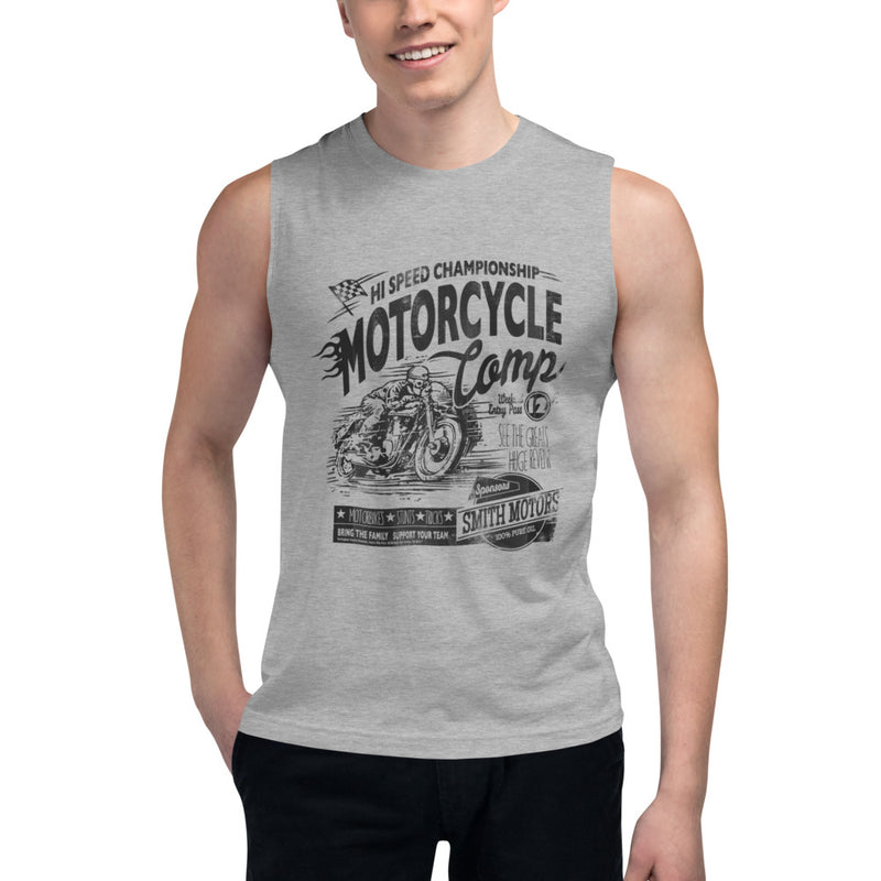 Load image into Gallery viewer, Motorcycle Muscle Shirt-Degree T Shirts
