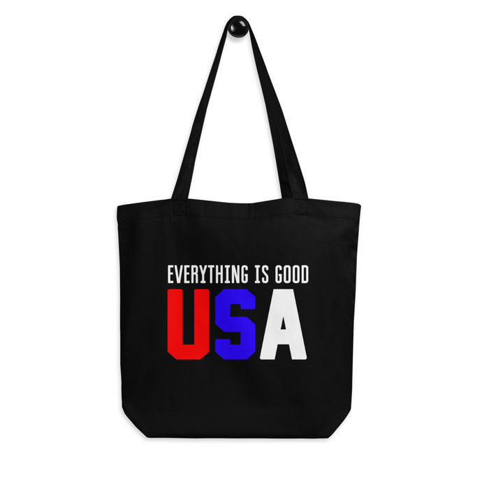 EVERYTHING IS GOOD USA Eco Tote-Degree T Shirts
