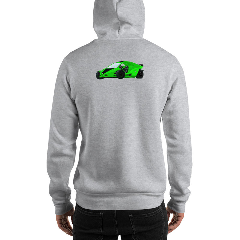 Load image into Gallery viewer, Tanom Invader hoodie-Degree T Shirts
