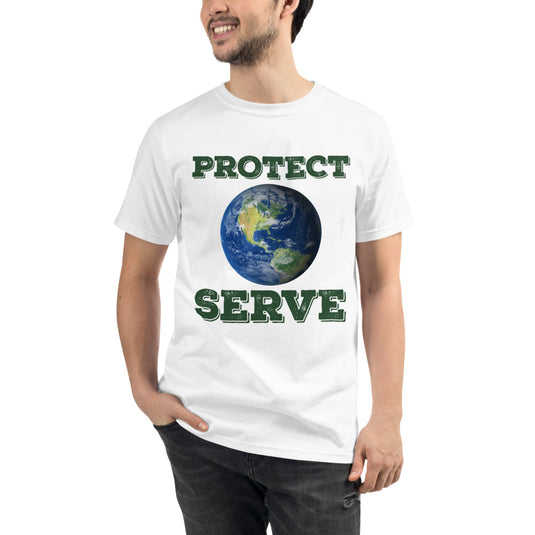 Protect and Serve Earth Organic-Degree T Shirts