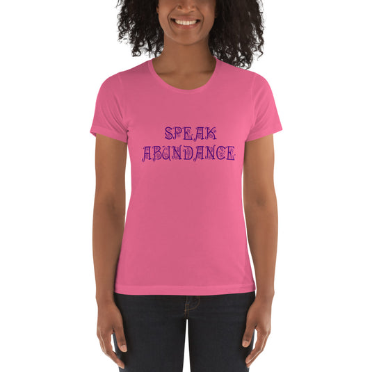 SPEAK ABUNDANCE-Degree T Shirts