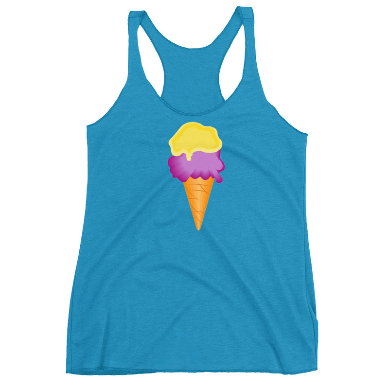 Load image into Gallery viewer, Ice Cream Racerback-Degree T Shirts
