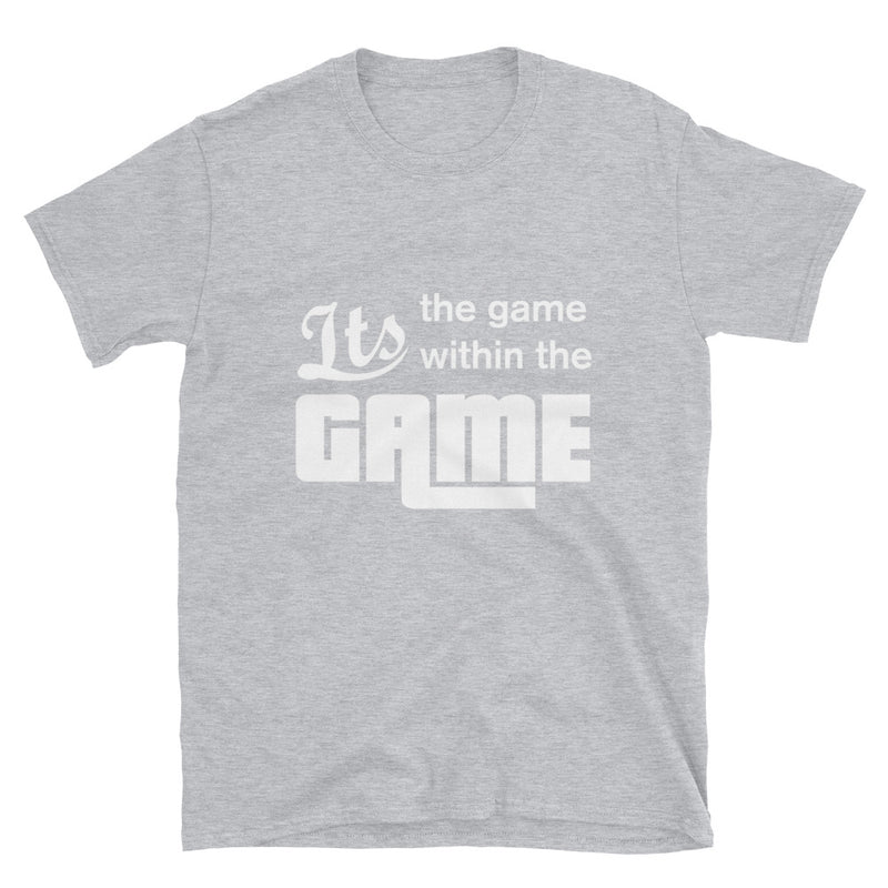 Load image into Gallery viewer, It&#39;s the game within the GAME-Degree T Shirts
