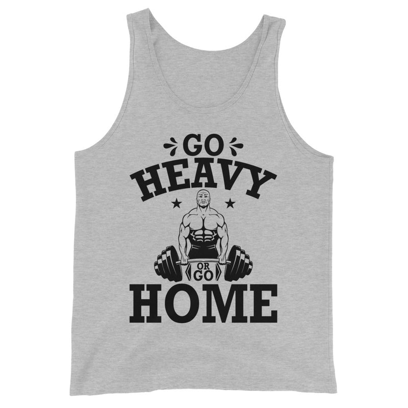 Load image into Gallery viewer, Go Heavy or Go Home muscle-Degree T Shirts
