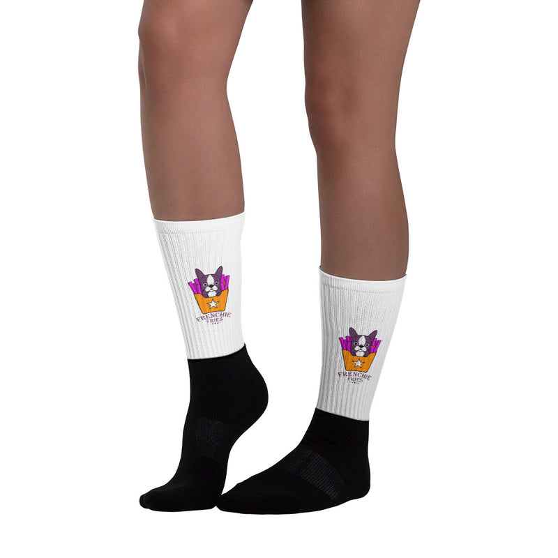 Load image into Gallery viewer, Frenchie socks-Degree T Shirts
