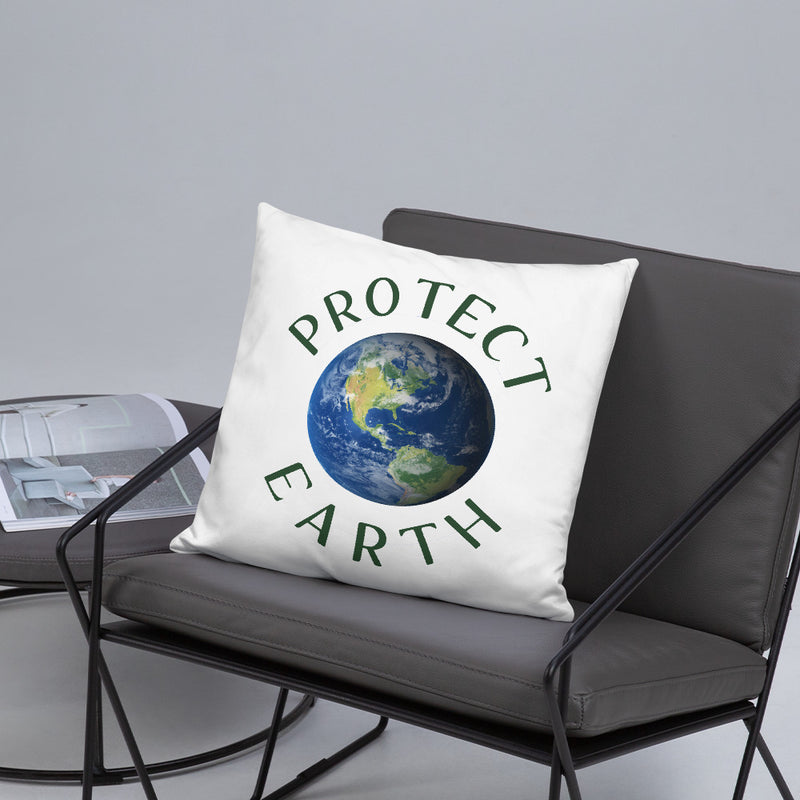 Load image into Gallery viewer, PROTECT EARTH pillow-Degree T Shirts
