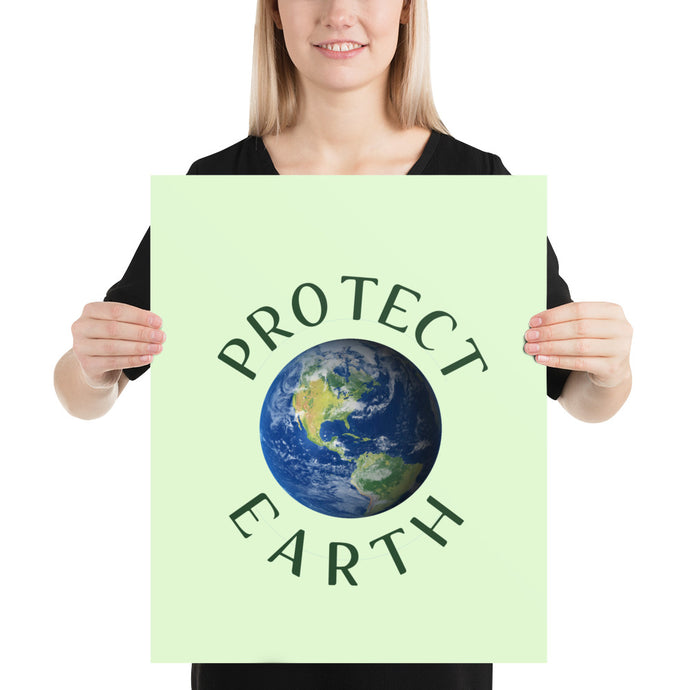 PROTECT EARTH poster-Degree T Shirts