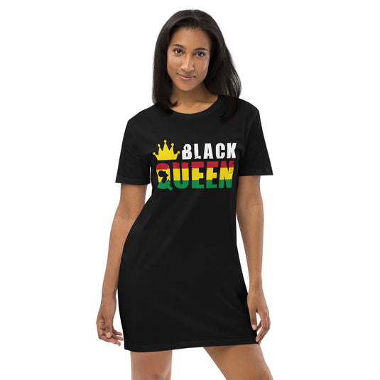 Black Queen Organic dress-Degree T Shirts