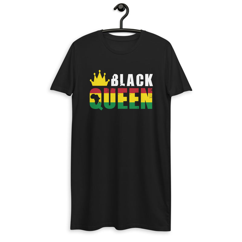 Load image into Gallery viewer, Black Queen Organic dress-Degree T Shirts
