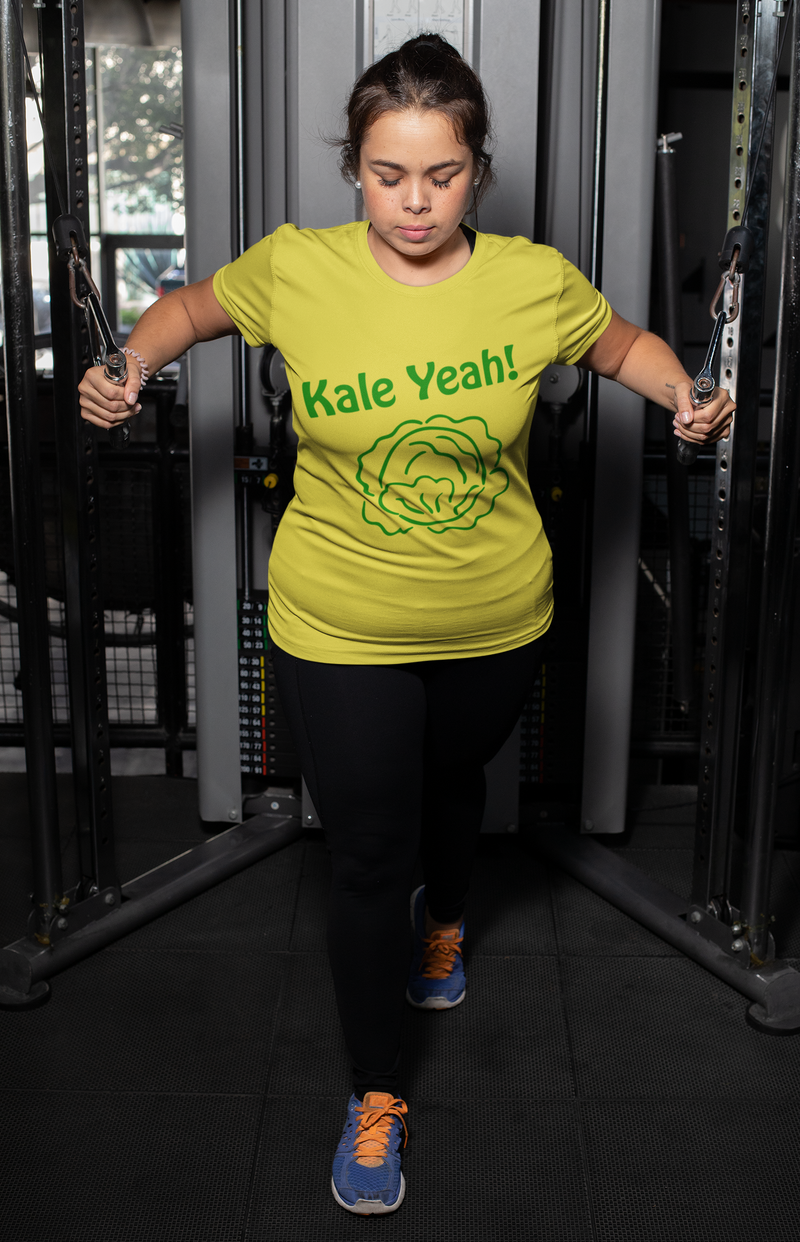 Load image into Gallery viewer, Kale Yeah!-Degree T Shirts
