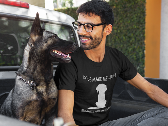 Men and Dogs-Degree T Shirts