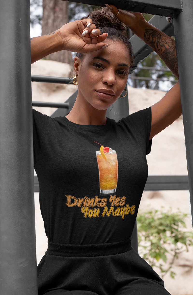 Load image into Gallery viewer, Drinks Yes-Degree T Shirts
