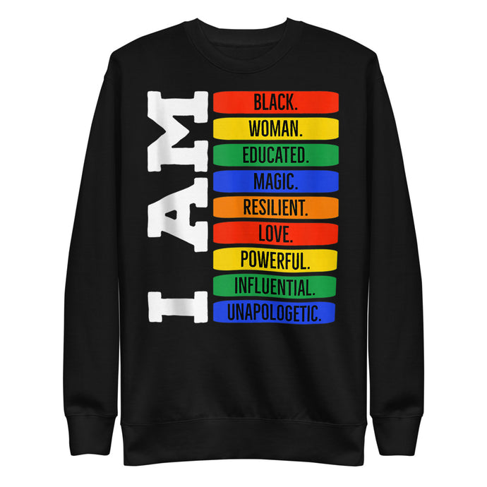 I Am sweatshirt-Degree T Shirts