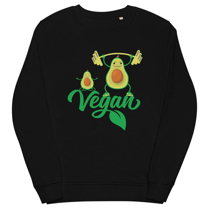 Vegan Workout organic sweatshirt-Degree T Shirts