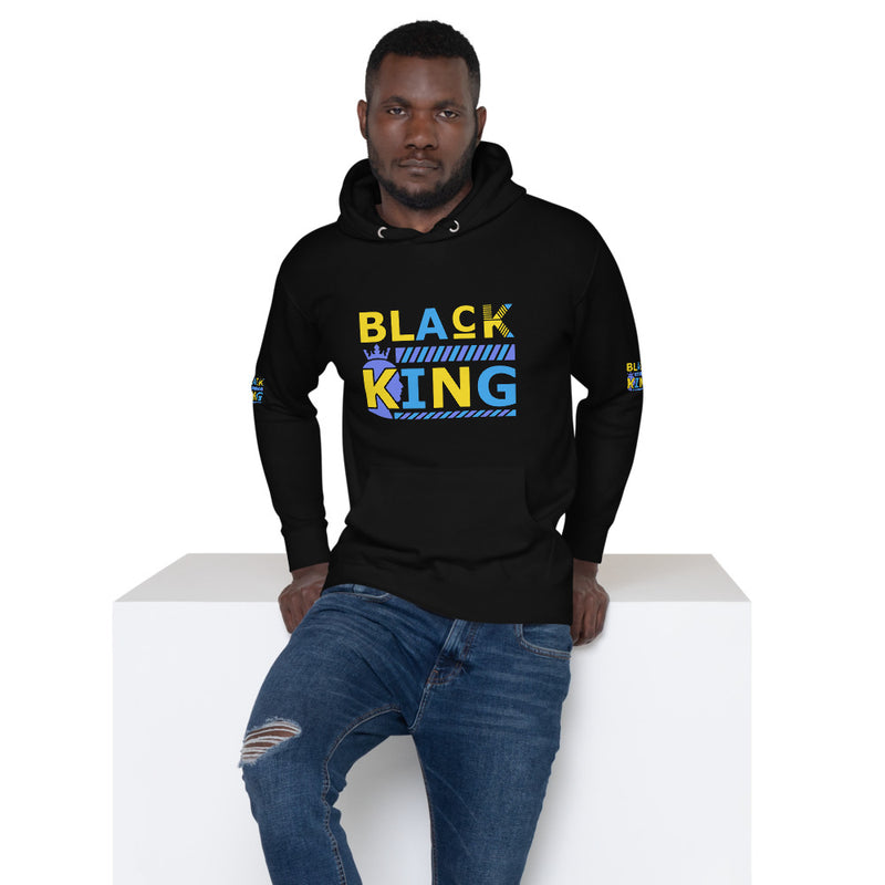 Load image into Gallery viewer, BLACK KING hoodie-Degree T Shirts
