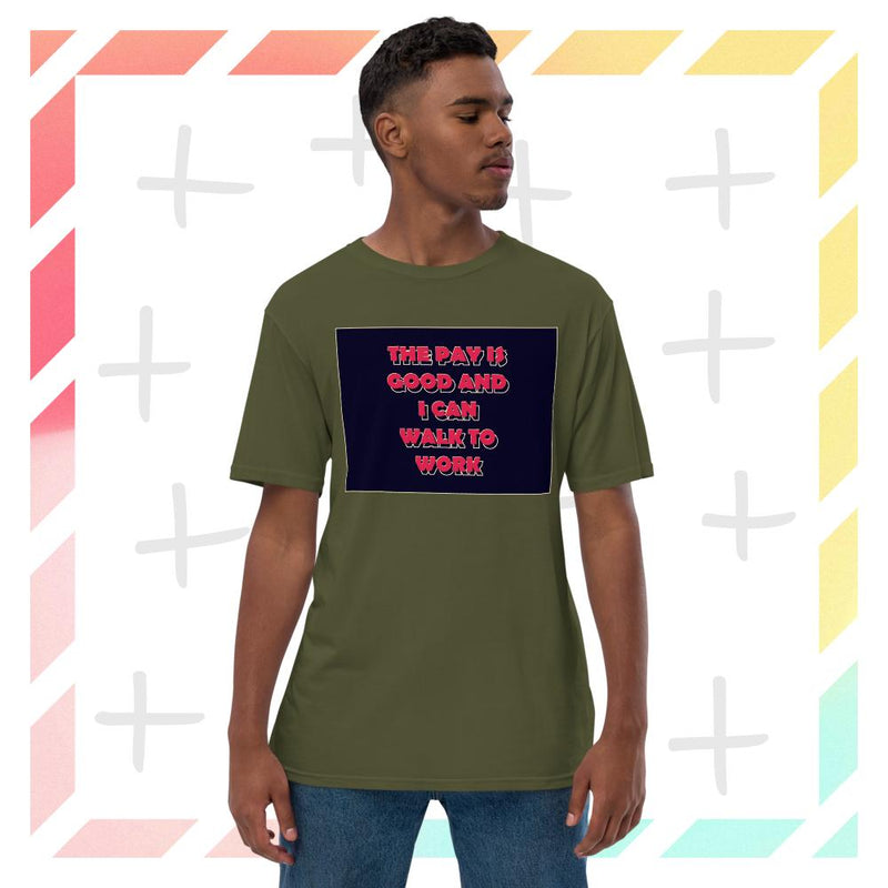 Load image into Gallery viewer, Pay and Benefits premium viscose hemp t-shirt
