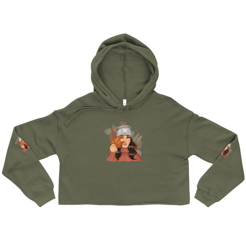 Load image into Gallery viewer, Monique crop hoodie-Degree T Shirts

