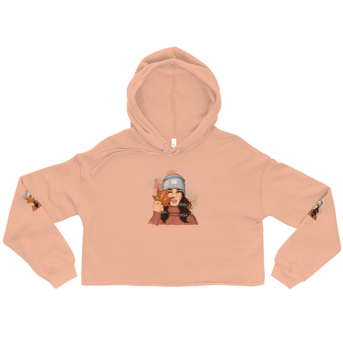 Monique crop hoodie-Degree T Shirts